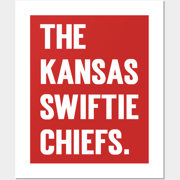 The Kansas Swiftie Chiefs. Wall Art by Emma